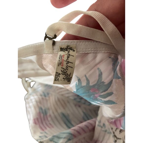 Free People Intimately Good Luck Charm Bodysuit Cream Size L - Picture 3 of 14